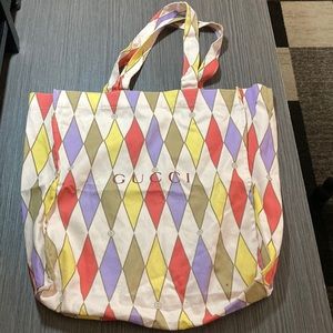 Gucci Fabric Shopping Tote